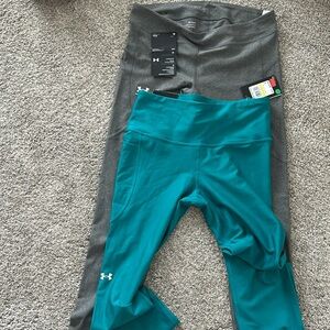 *New* 2 PAIR Under Armore Leggings Size M and L